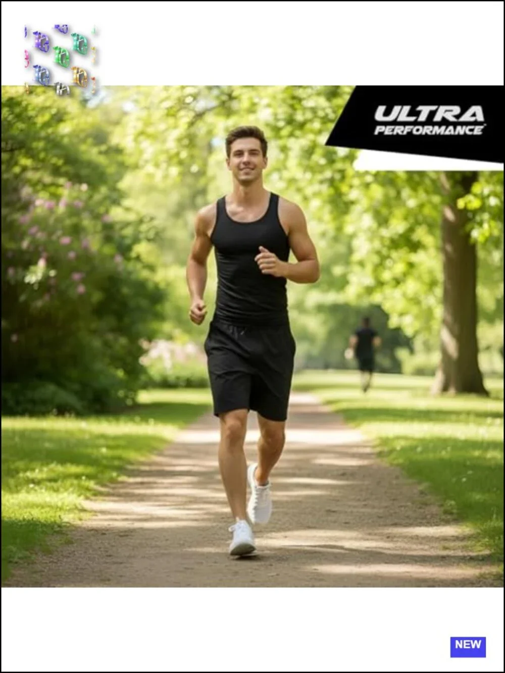 Men's 2 Pack Running Shorts 5/7/9 Inch Athletic 4-Way Stretch Gym Shorts